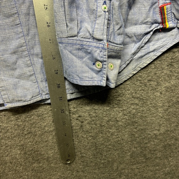 Robert Graham Men's XXL Long Sleeve Colorful Trim Dress‎ Shirt - Picture 5 of 6